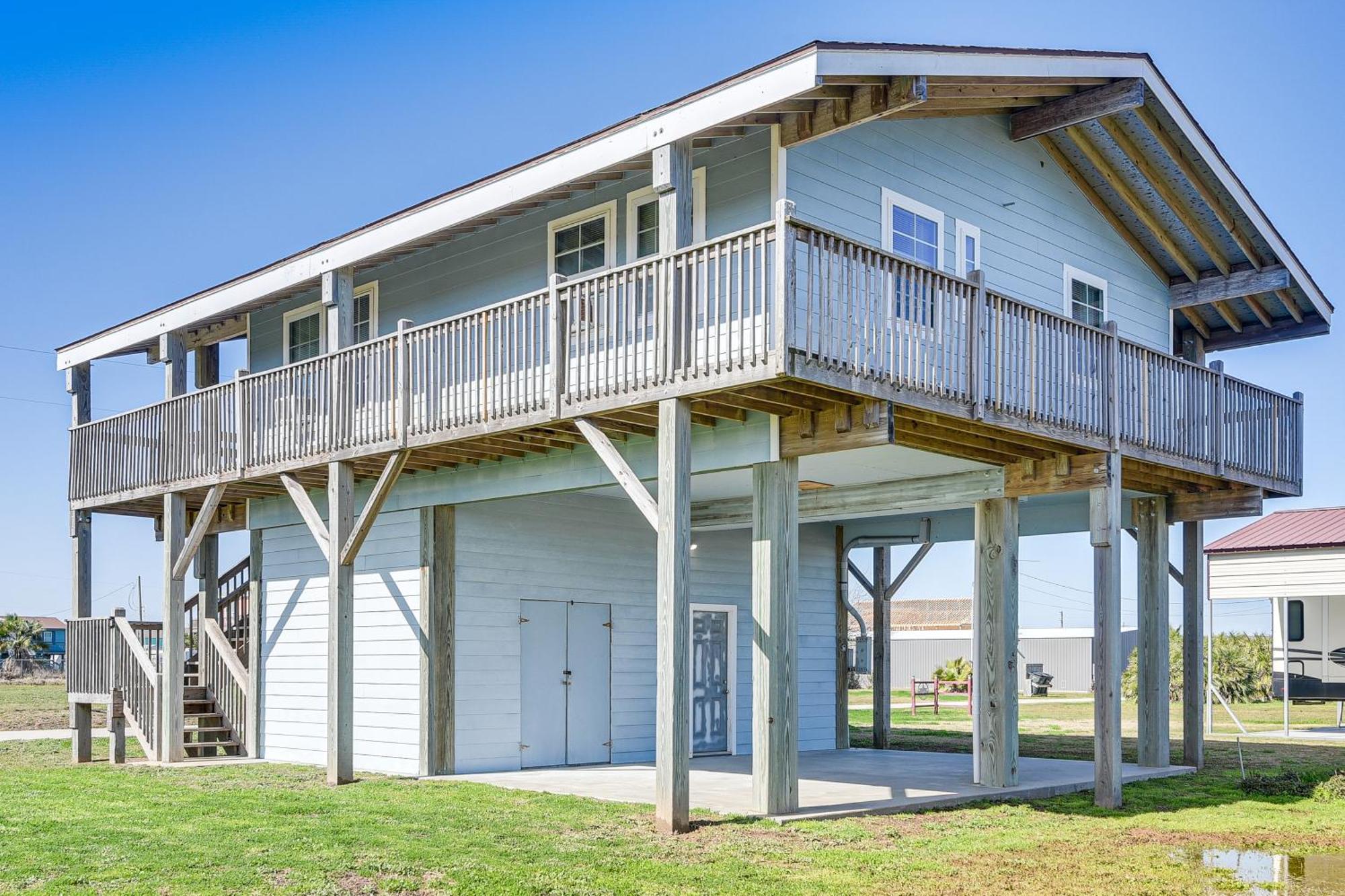 Crystal Beach Home With 2 Grills Walk To Shore! מראה חיצוני תמונה